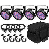Chauvet DJ SlimPar 56 inc. Cables, Carry Bag & Clamps